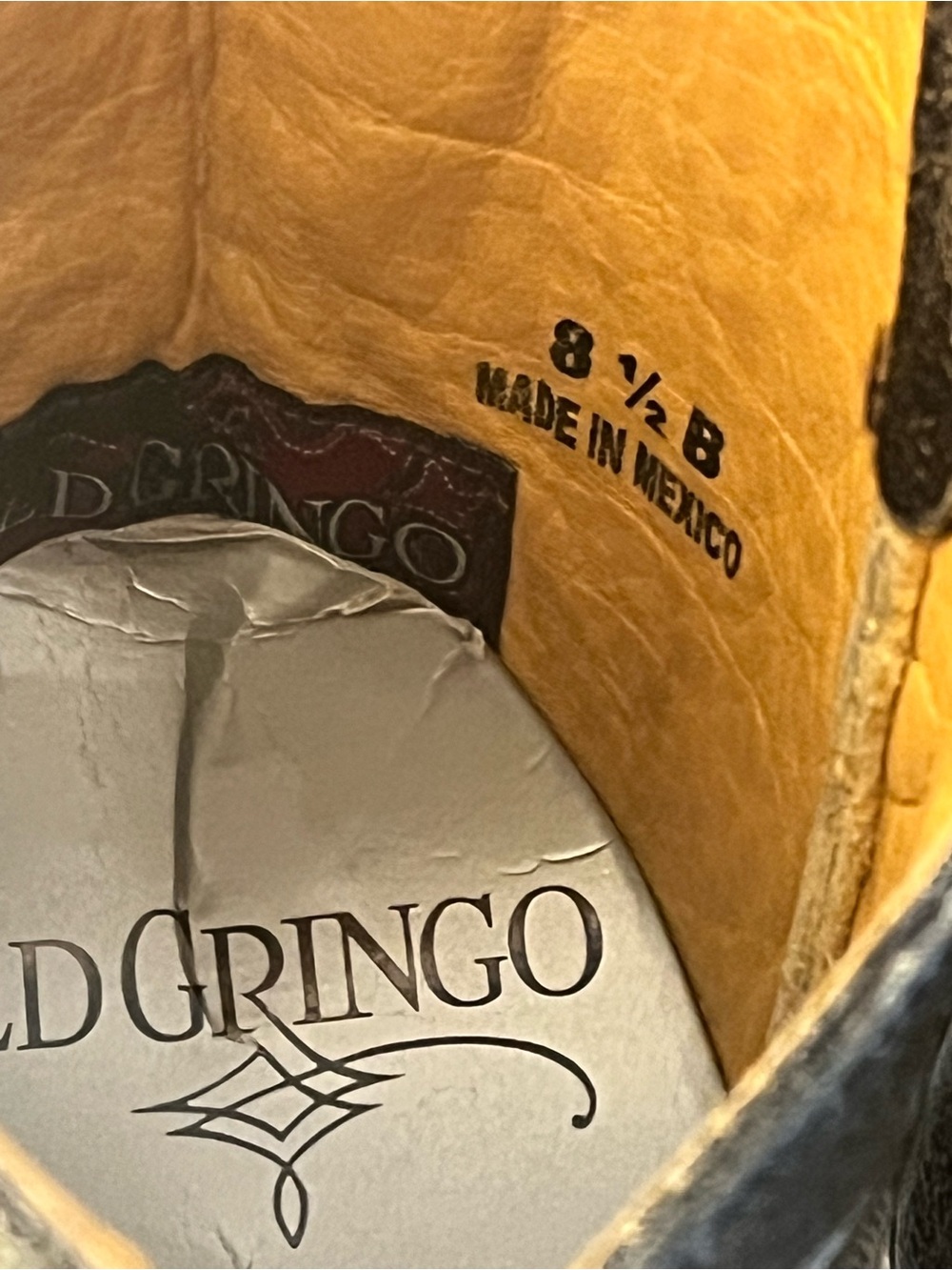 Old Gringo “Razz” leather cowboy boot - Picture 6 of 7
